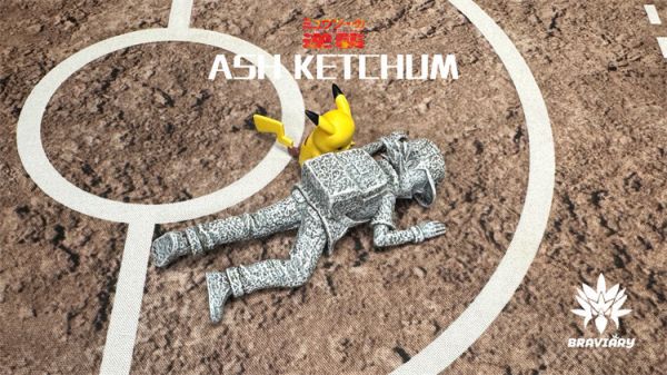 【預定】勇鳥工坊 石化小智 沮喪皮卡丘 