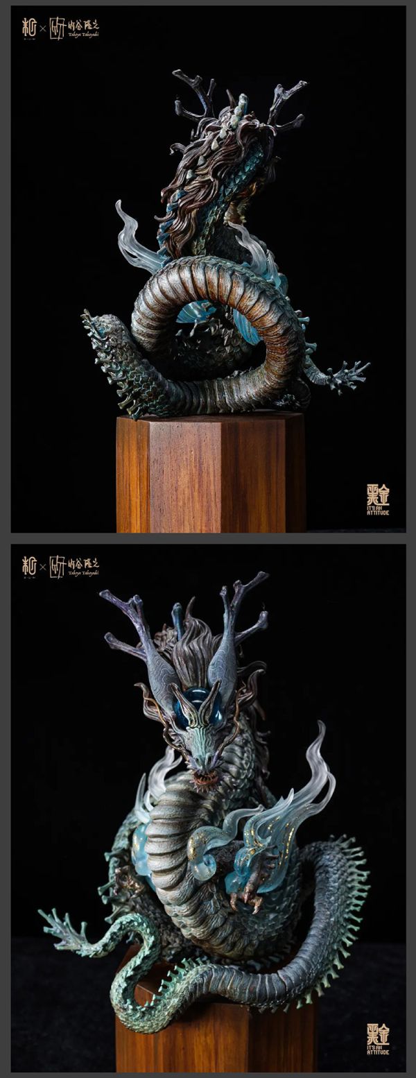 【預定】末那末匠 竹谷隆之  四神之印青龍 原創設計祥瑞神獸藝術雕像 