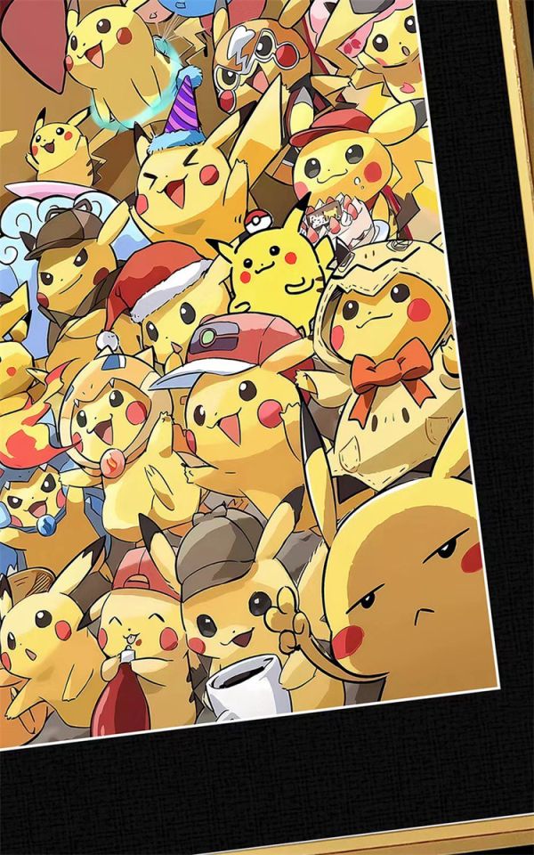 【海外代購】千鳥社 25週年 皮卡丘第二彈 cosplay裝飾畫 