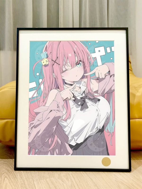 【海外代購】星空 《可愛波奇醬》孤獨搖滾後藤一里小孤獨裝飾畫 