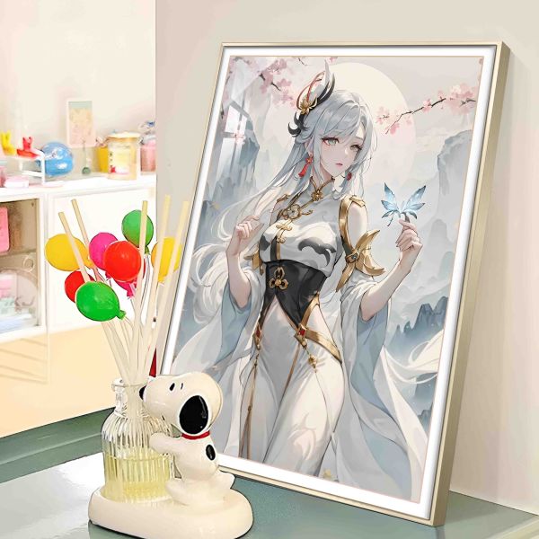 【海外代購】阿喵畫社 原神系列 申鶴 