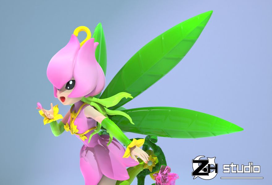 【預定】ZH 召喚 數碼寶貝 花仙獸 