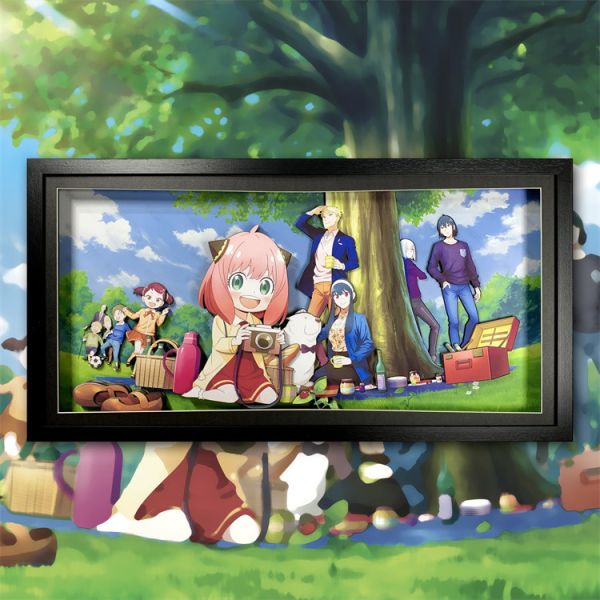 【海外代購】萌萌匠 間諜×過家家阿尼亞3D立體畫裝飾壁畫 