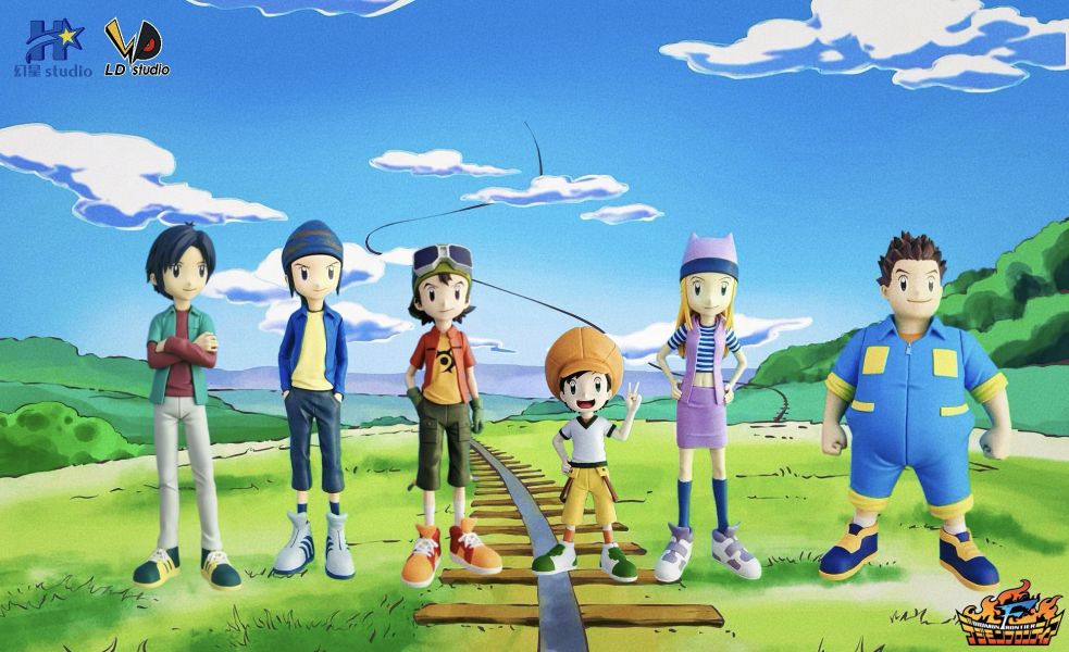 【預定】幻星 老丁 數碼寶貝04 無限地帶主角團 