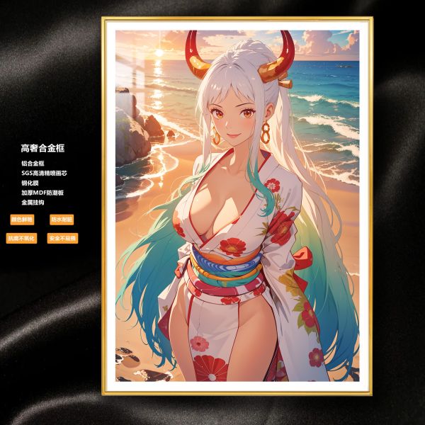 【海外代購】阿喵畫社 海風吹吹 大和 8k超大超清裝飾畫 