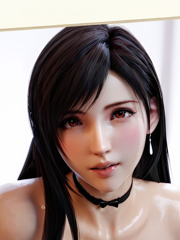 【海外代購】星空 《白色蒂法》最終幻想動漫二次元裝飾畫 