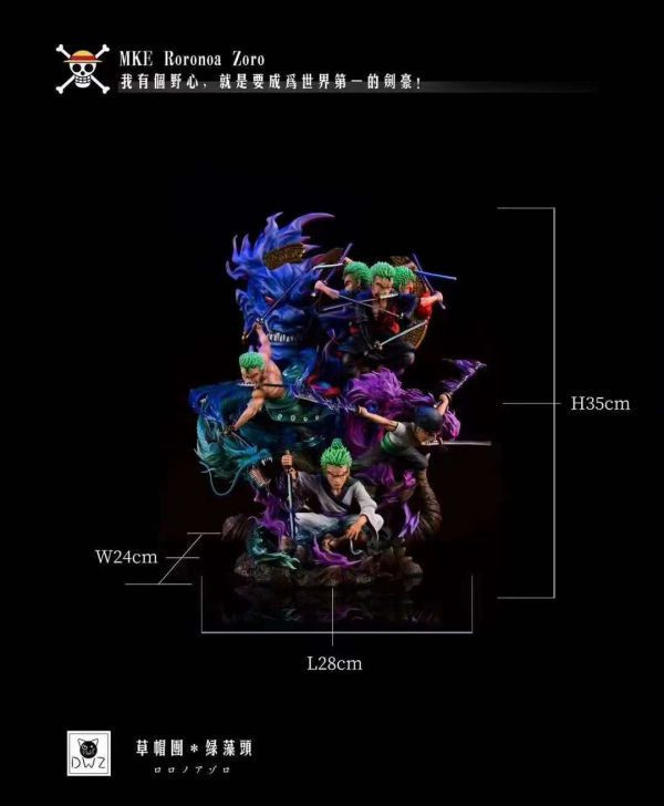 〖海外現貨〗DWZ 草帽團 綠藻頭 索隆 