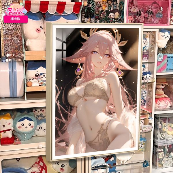 【海外代購】阿喵畫社 晚宴 八重神子 8k超大超清裝飾畫 