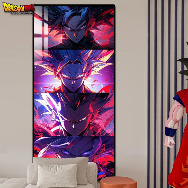 【海外代購】阿喵畫社 七龍珠 床頭超長燈帶畫 