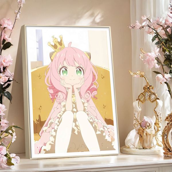 【海外代購】阿喵畫社 小皇帝 阿尼亞 8k超清裝飾畫 