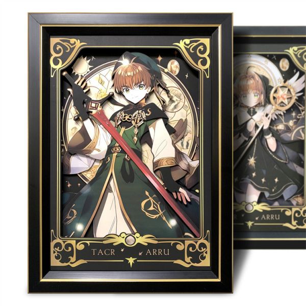 【海外代購】萌萌匠 李小狼 百變小櫻3D立體畫裝飾畫01 