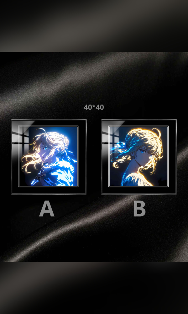 【海外代購】阿喵畫社 牆面《Fate》月光 吾王saber 8k高清組合裝飾畫 