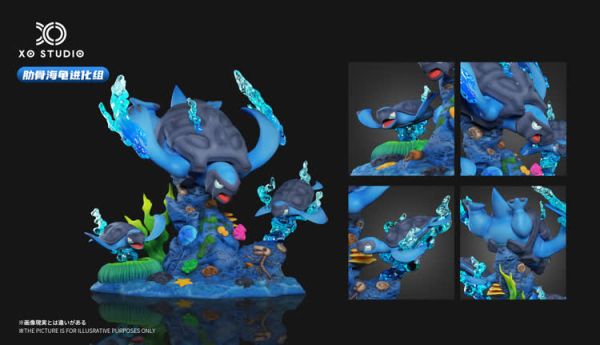 【預定】XO 寶可夢 肋骨海龜進化組 