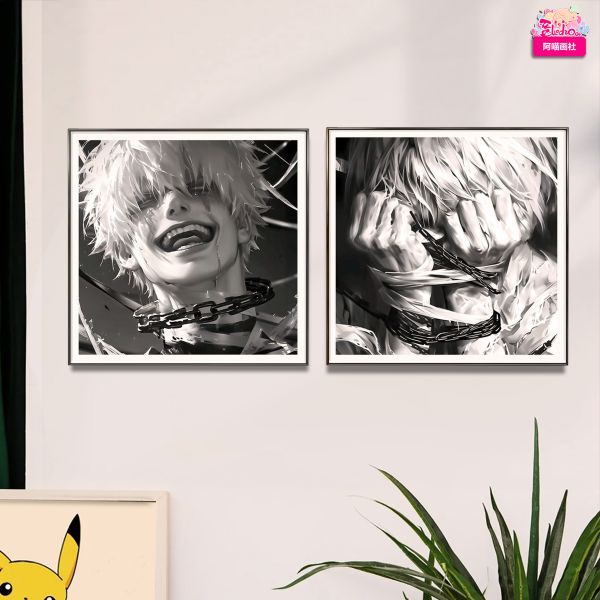 【海外代購】阿喵畫社 金木研黑化三宮格 