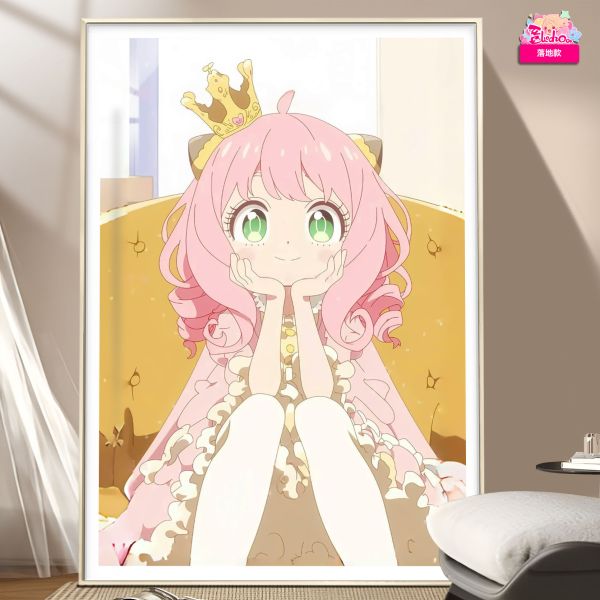 【海外代購】阿喵畫社 小皇帝 阿尼亞 8k超清裝飾畫 