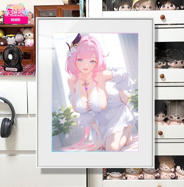 【海外代購】阿喵畫社 迎辰 愛莉希雅 裝飾畫 