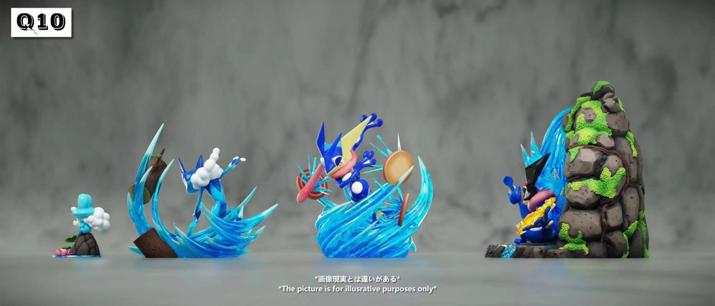 【預定】Q10 寶可夢圖鑑1/20 忍蛙進化組 