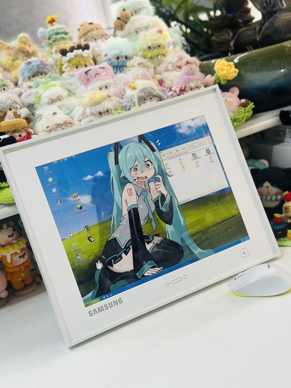 【海外代購】千鳥社 《初音顯示器》初音未來公主殿下復古桌寵擺臺裝飾畫 
