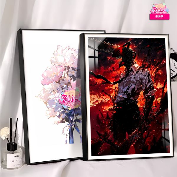 【海外代購】阿喵畫社 阿喵畫社 電鋸惡魔 暴走 電次デンジ 8k超大超清裝飾畫 