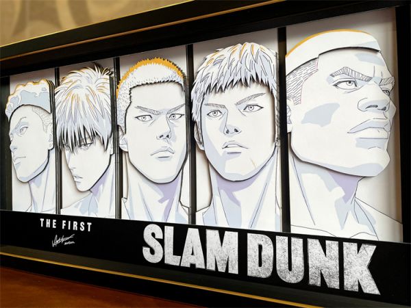 【海外代購】【45/63CM】神秘畫廊 灌籃高手2022五虎將 立體畫01 