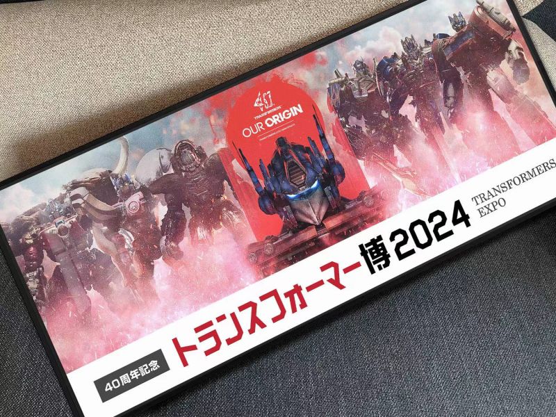 【海外代購】千鳥社 變形金剛40週年擎天柱猛獸人地毯裝飾畫 