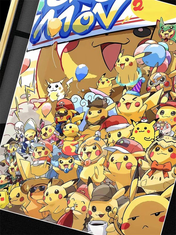 【海外代購】千鳥社 25週年 皮卡丘第二彈 cosplay裝飾畫 