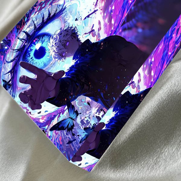 【海外代購】阿喵畫社 術式反轉 五條悟 1.9cm厚大號雙面透明收藏裝飾磚 