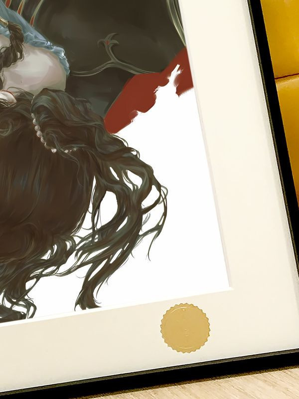 【海外代購】星空 《吸血鬼獵人D》夏洛特瑪埃爾裝飾畫 