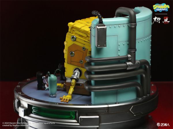 【預定】末那魂燃 海綿寶寶機械計畫 賽博 正版 