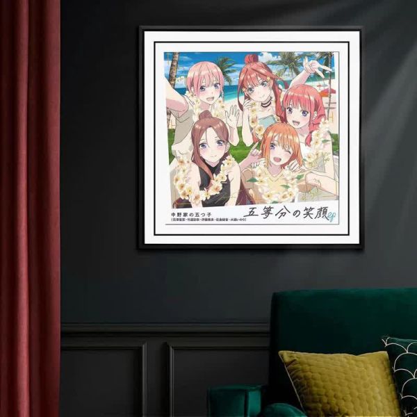 【海外代購】千鳥社 五等分的花嫁 新娘中野午睡毯地毯裝飾畫 