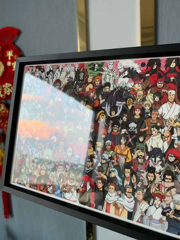 【海外代購】田哥繪 火影全家福復刻畫 