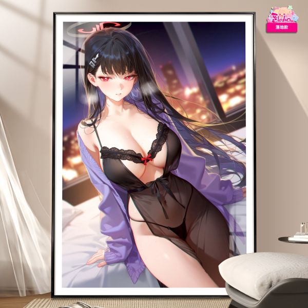 【海外代購】阿喵畫社 微醺 調月莉音 8k超大高清裝飾畫 