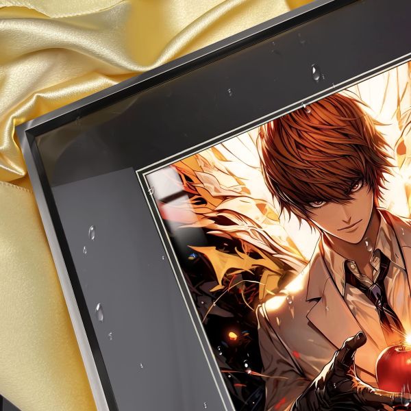 【海外代購】阿喵畫社 夜神月 展館級8k超清精裱畫 