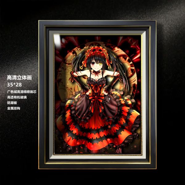 【海外代購】阿喵畫社 時崎狂三 標準3D立體畫 