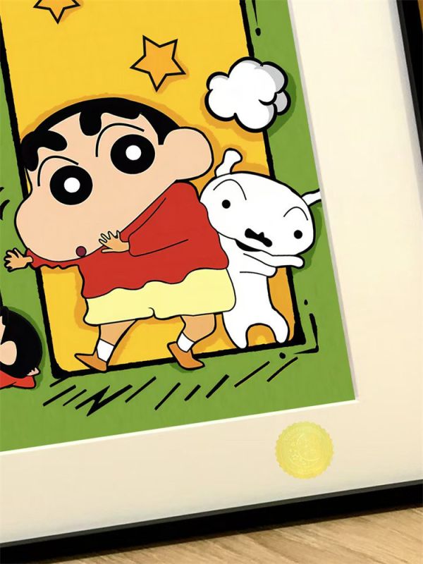 【海外代購】星空 漫格小新 裝飾畫 