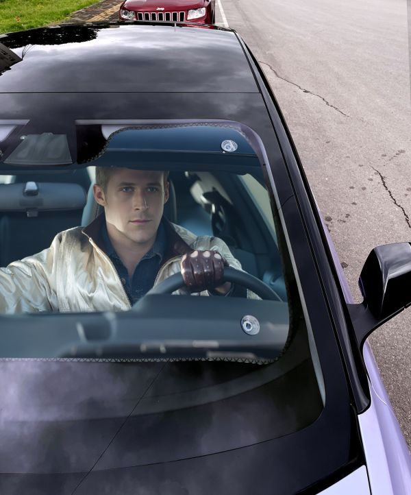 【海外代購】千鳥社 《汽車前擋遮陽－高斯林、黴黴》 夏季汽車遮陽防曬前擋開車瑞恩高斯林高司令黴黴泰勒絲 