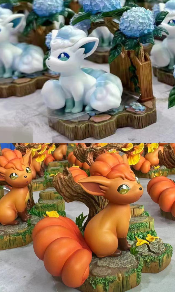 【海外代購】月影殿 自然系列 冰火雙生 火六尾 冰六尾 