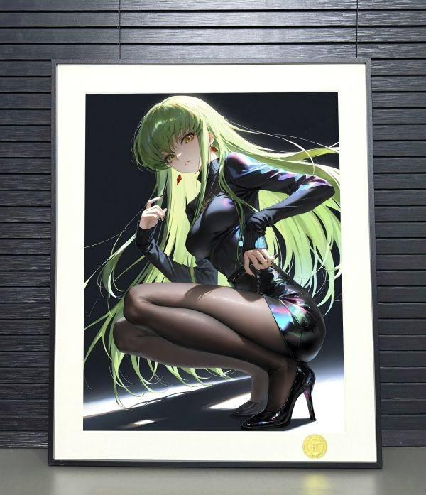 【海外代購】H2 《CC女王》叛逆的魯魯修魔女裝飾畫 