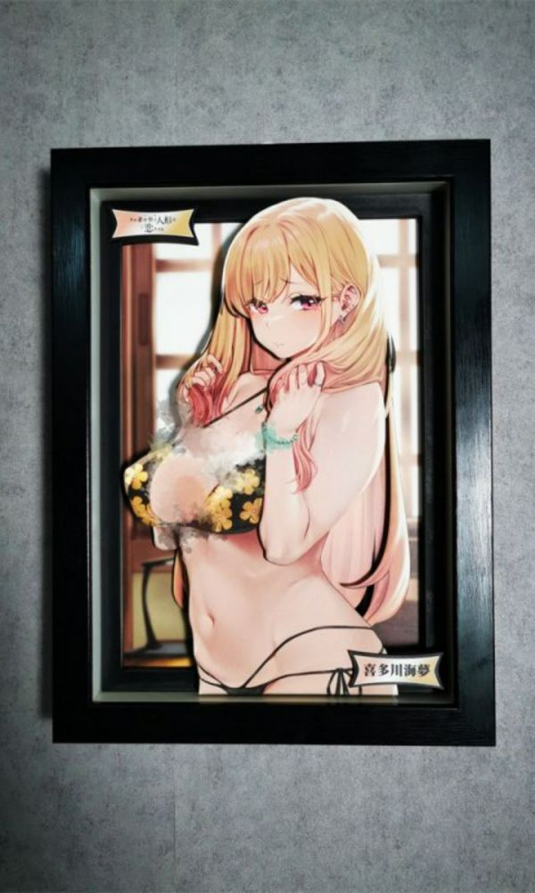 【海外代購】【33CM】泥棒貓 喜多川海夢 迷你 可月兌 立體畫01 