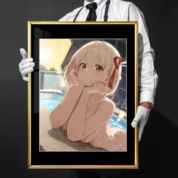 【海外代購】千鳥社 《錦木千束泳池》莉可麗絲Lycoris Recoil午睡毯地毯裝飾畫 