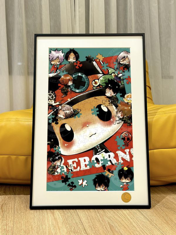 【海外代購】星空 《REBORN》家庭教師里包恩澤田綱吉動漫二次元裝飾畫 