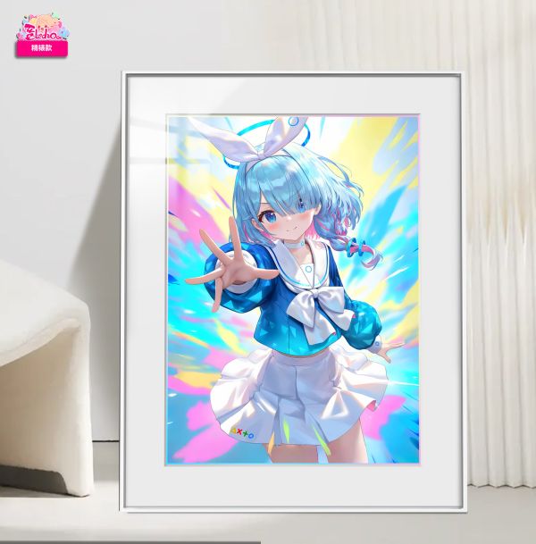 【海外代購】阿喵畫社 阿洛娜 展館級8k超清精裱畫 