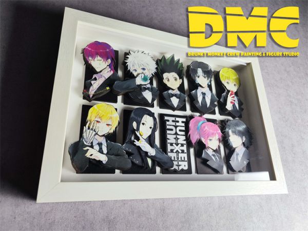 【海外代購】【46*34CM】醉猴組 Hunter 立體裝飾畫 