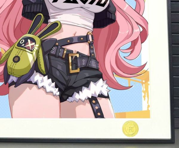 【海外代購】H2 《妮可德瑪拉》絕區零Nicole裝飾畫 