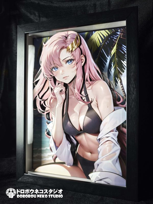 【海外代購】泥棒貓 DSMG-083 鋼彈SEED 拉克絲克萊茵 立體裝飾畫 