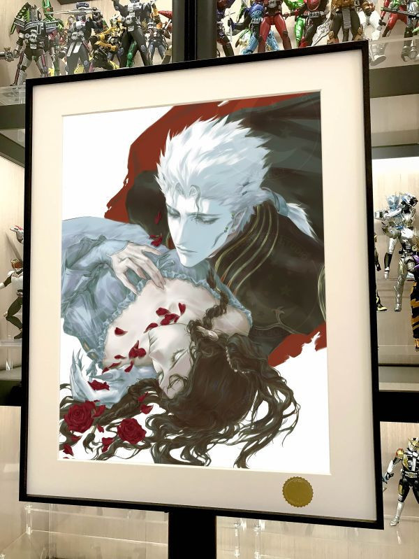 【海外代購】星空 《吸血鬼獵人D》夏洛特瑪埃爾裝飾畫 