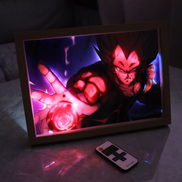 【海外代購】 木石工作室 龍珠系列-遙控發光立體畫燈畫 