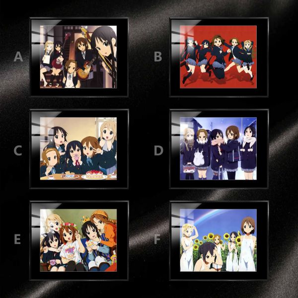 【海外代購】阿喵畫社 燃燒吧青春 輕音少女團 高清裝飾畫 