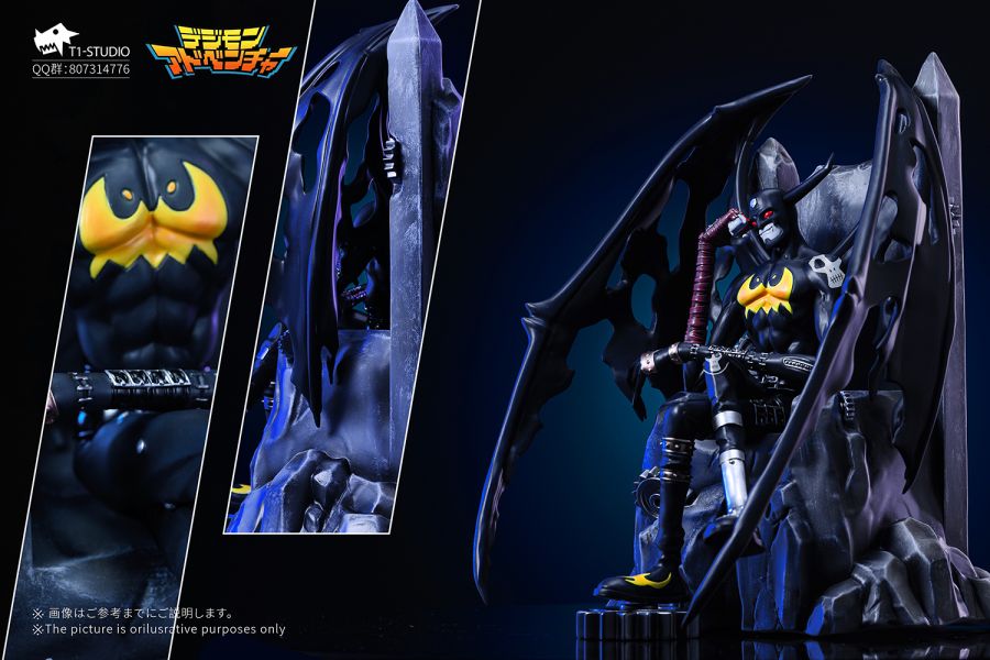 【海外代購】T1 Studio 數碼寶貝 坐姿系列 第四彈 惡魔獸 