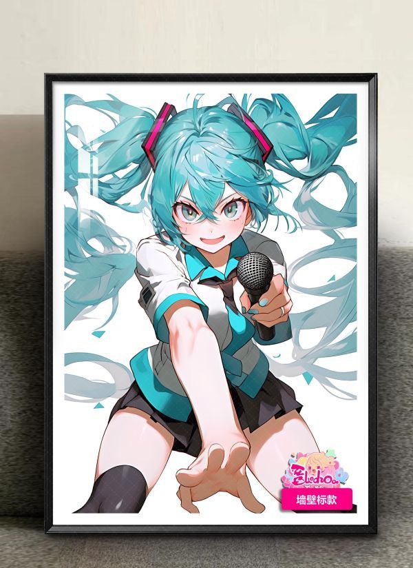 【海外代購】阿喵畫社 初音未來 